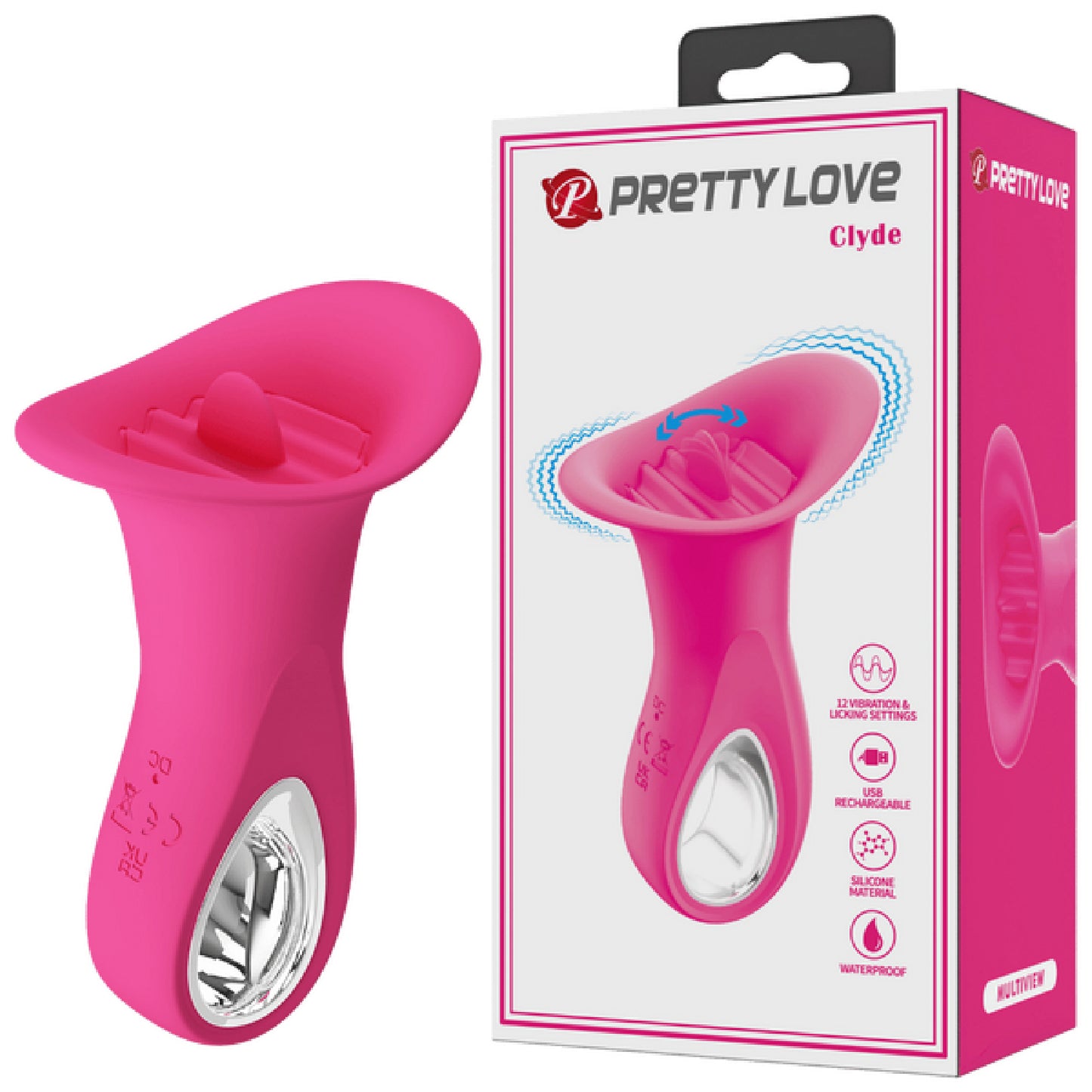 Pretty Love – Rechargeable Clyde | Tongue Vibrator