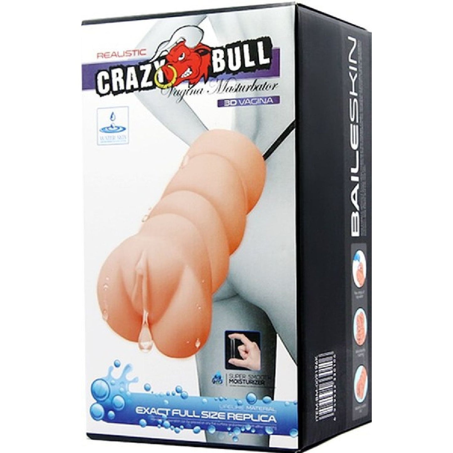 Pretty Love – Crazy Bull Realistic 3D Vagina | Water Activated Male Masturbator