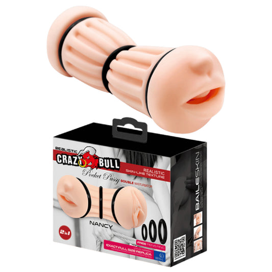 Pretty Love – Crazy Bull Nancy Pocket Pussy | Double Masturbator