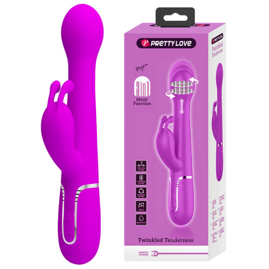 Pretty Love - Twinkled Tenderness Dejon 3in1 | Multi-function Vibrator