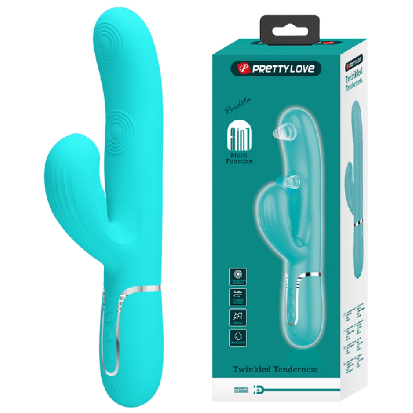 Pretty Love - Twinkled Tenderness Perdita 3in1 | Multi-function Vibrator
