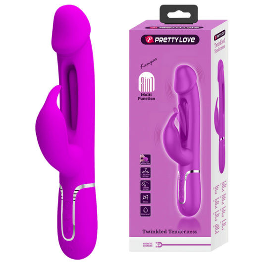 Pretty Love - Twinkled Tenderness Kampas 3in1 | Multi-function Vibrator