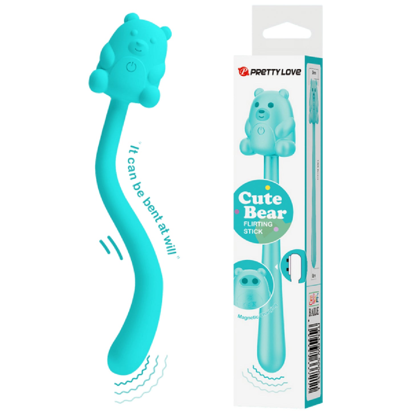 Pretty Love - Cute Bear Flirting Stick | Vibrator