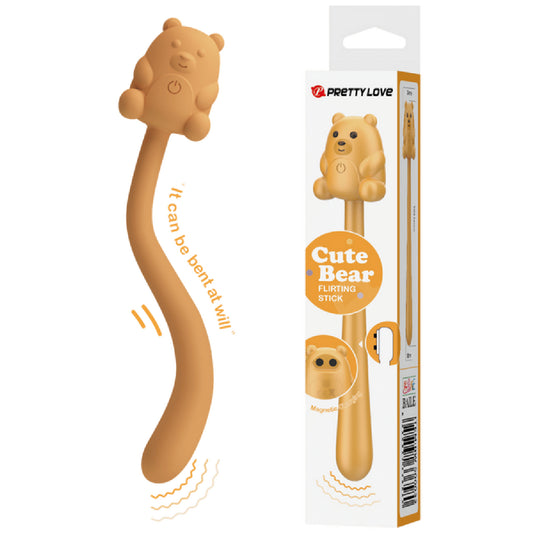 Pretty Love - Cute Bear Flirting Stick | Vibrator