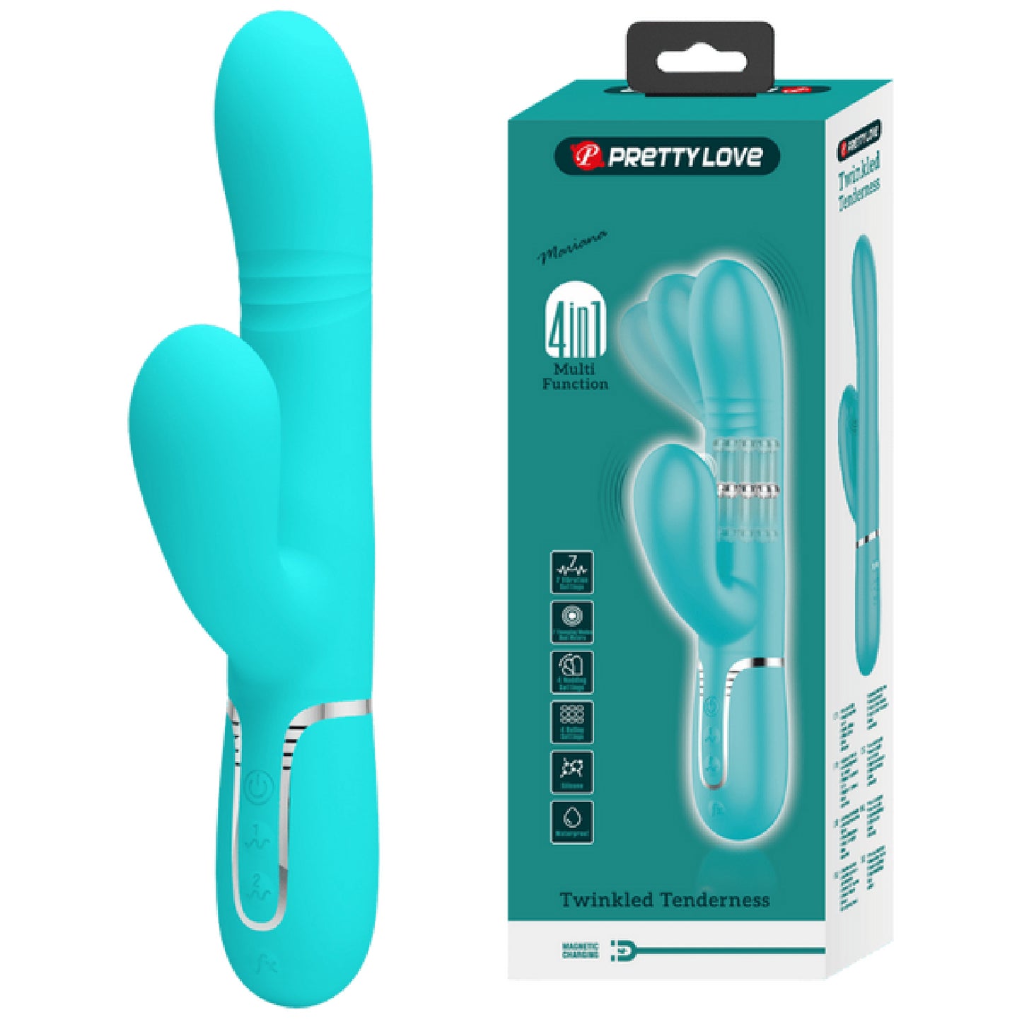 Pretty Love - Twinkled Tenderness Mariana 4in1 | Multi-function Vibrator