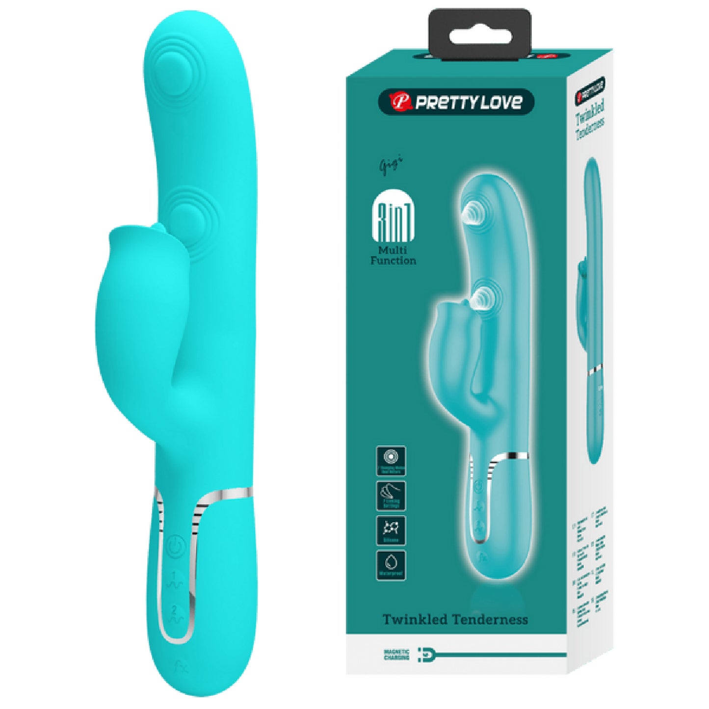 Pretty Love - Twinkled Tenderness Gigi 3in1 | Multi-function Vibrator