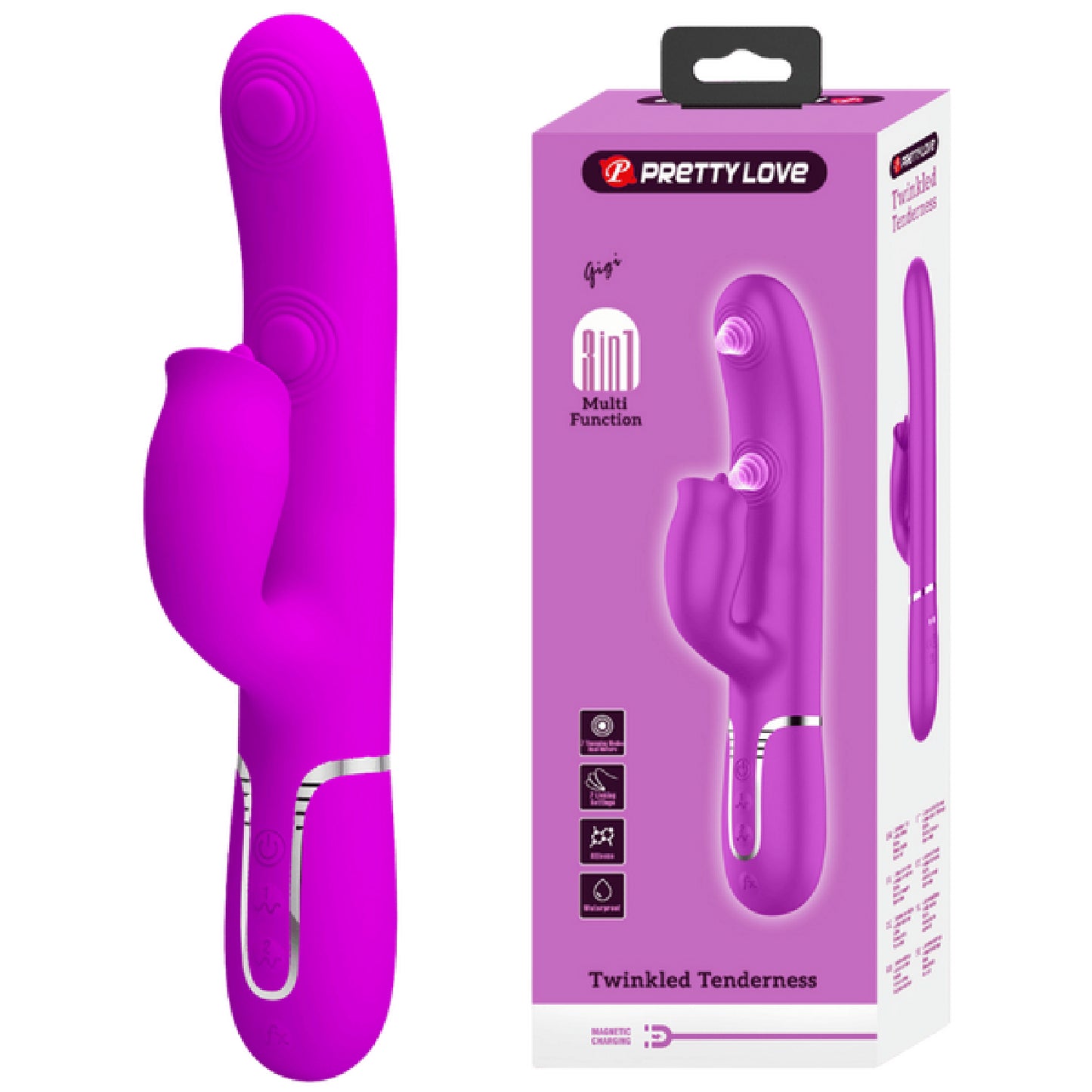 Pretty Love - Twinkled Tenderness Gigi 3in1 | Multi-function Vibrator