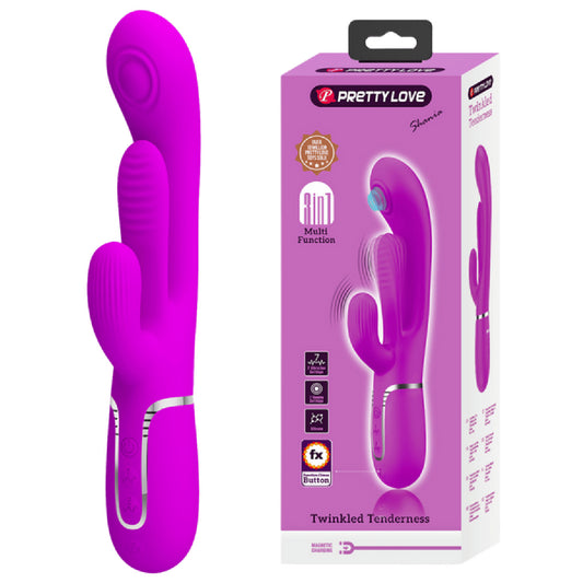 Pretty Love - Twinkled Tenderness Shania 4in1 | Multi-function Vibrator