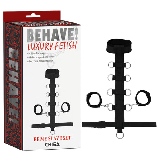 Chisa – Behave Luxury Fetish Be My Slave Set | Adjustable Restraint