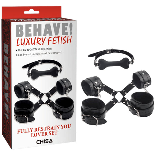 Chisa - Behave Luxury Fetish Fully Restrain Your Lover Set | Hogtie & Ball Gag