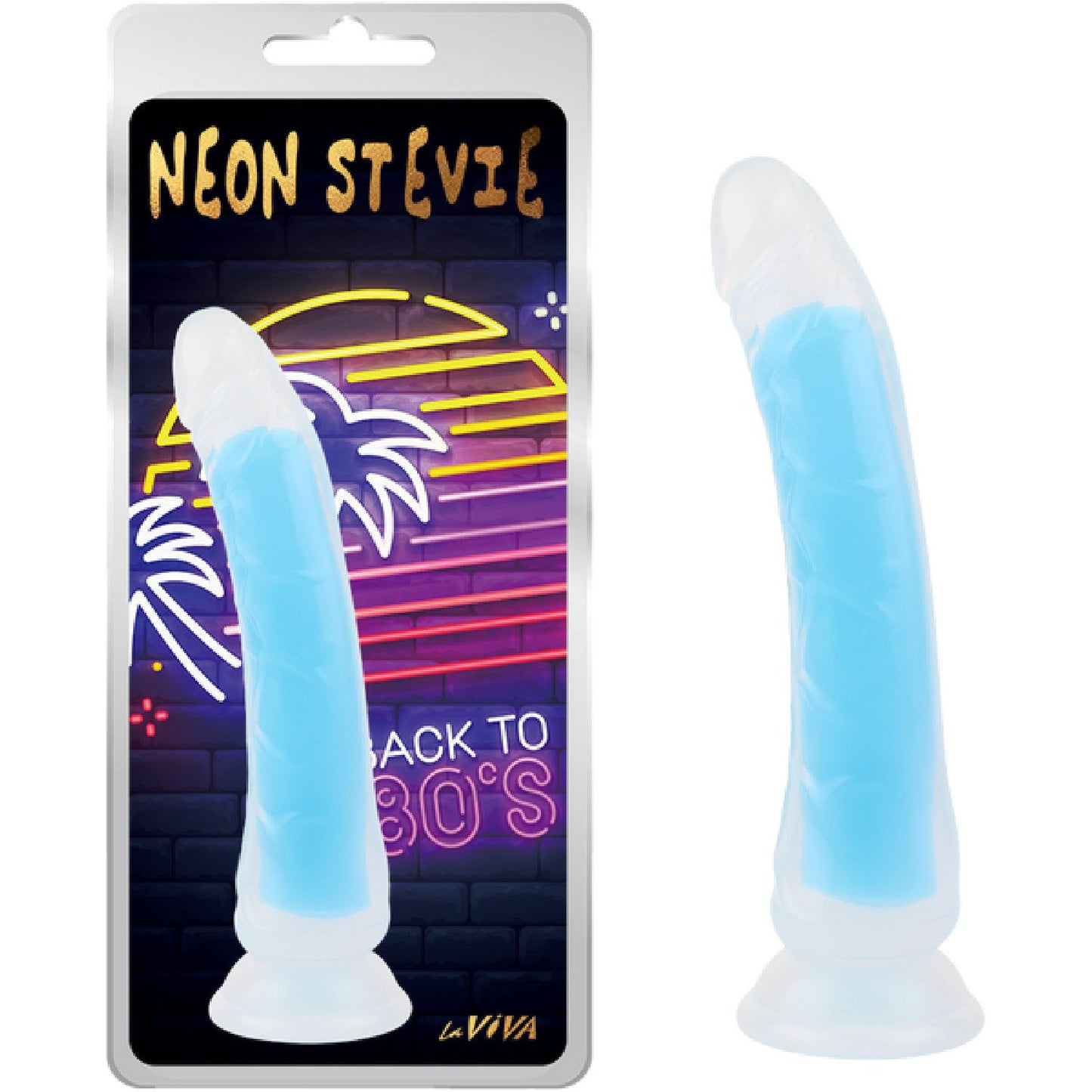 Laviva - Neon Stevie 8.4" | Glow-in-the-Dark Dildo