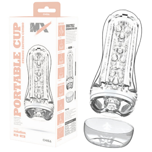 MX - Quickshots - Portable Cup Strong Edition Combo | Masturbator