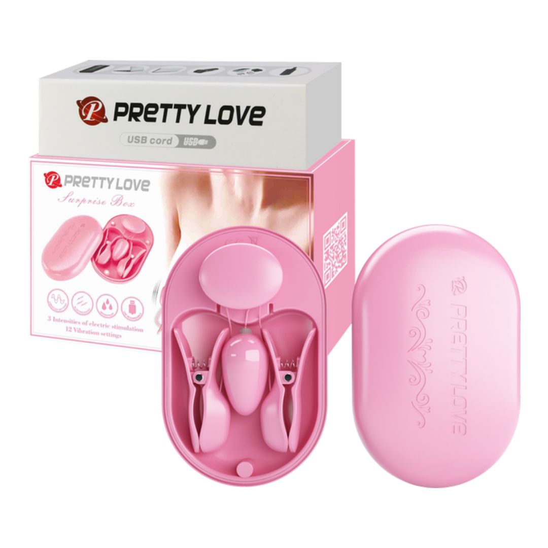 Pretty Love - Surprise Box | Electric Nipple Clamps