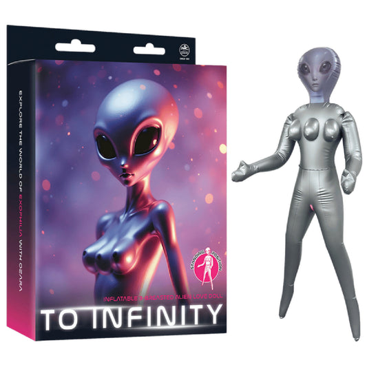 Excellent Power – To Infinity Inflatable 3-Breasted Alien Love Doll (Ozara Standing) | Inflatable Love Doll