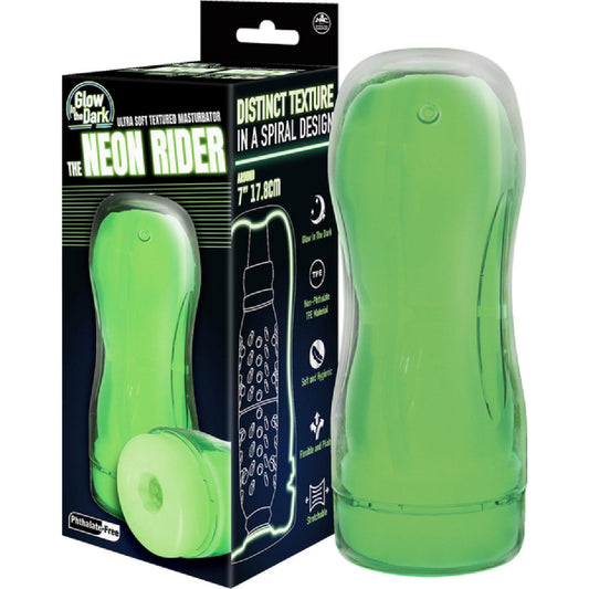 Excellent Power - The Neon Rider 7" | Glow In The Dark Masturbator