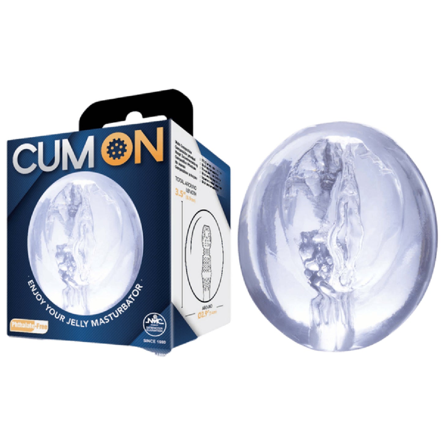 Excellent Power - Cum On 3.5" | Pocket Jelly Masturbator