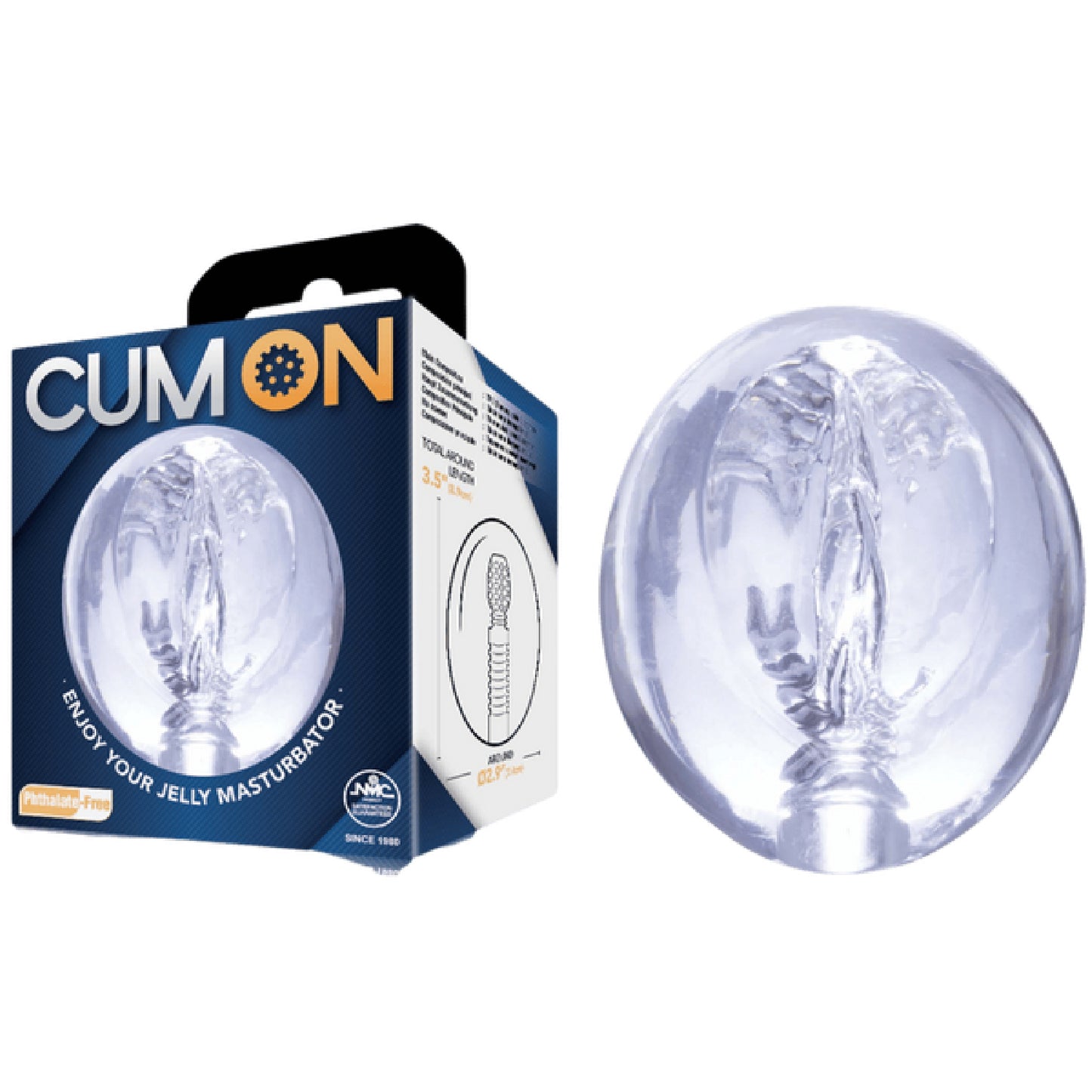 Excellent Power - Cum On 3.5" | Pocket Jelly Masturbator