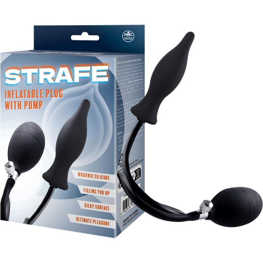 Excellent Power - Strafe Inflatable Teardrop Plug with Pump | Inflatable Anal Plug