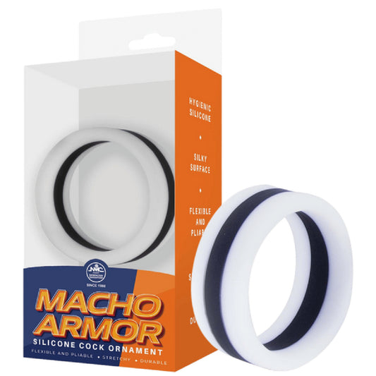 Excellent Power – Macho Armor Silicone Cock Ornament | Cock Ring