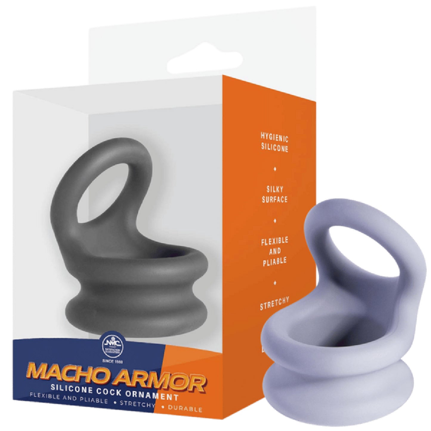 Excellent Power – Macho Armor Silicone Cock Ornament Large | Cock & Ball