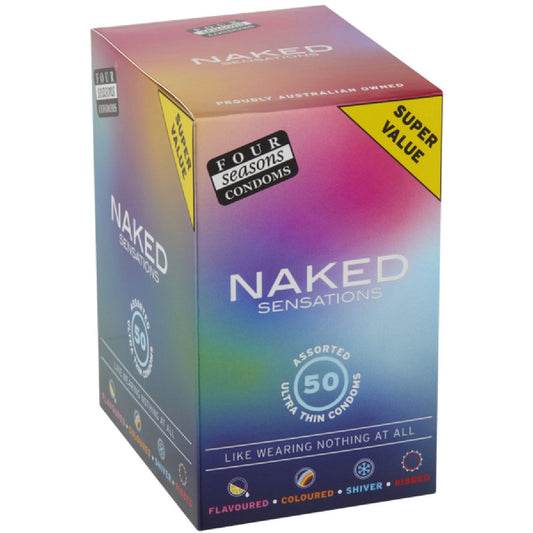Four Seasons - 50 Pack Naked Sensations | Condoms
