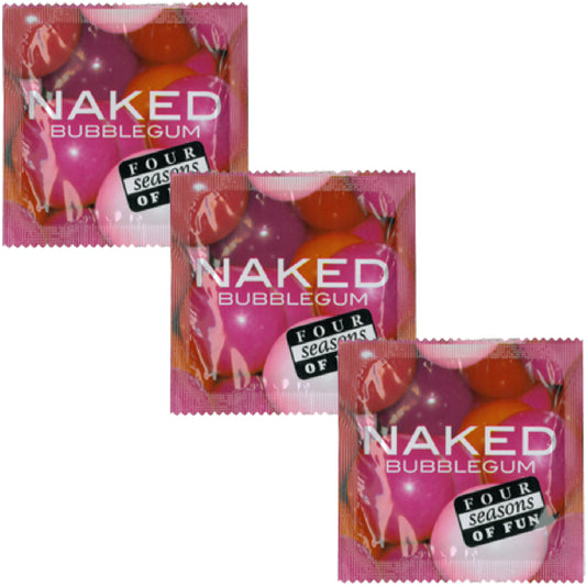 Four Seasons - 144 Pack Naked Bubblegum | Condoms