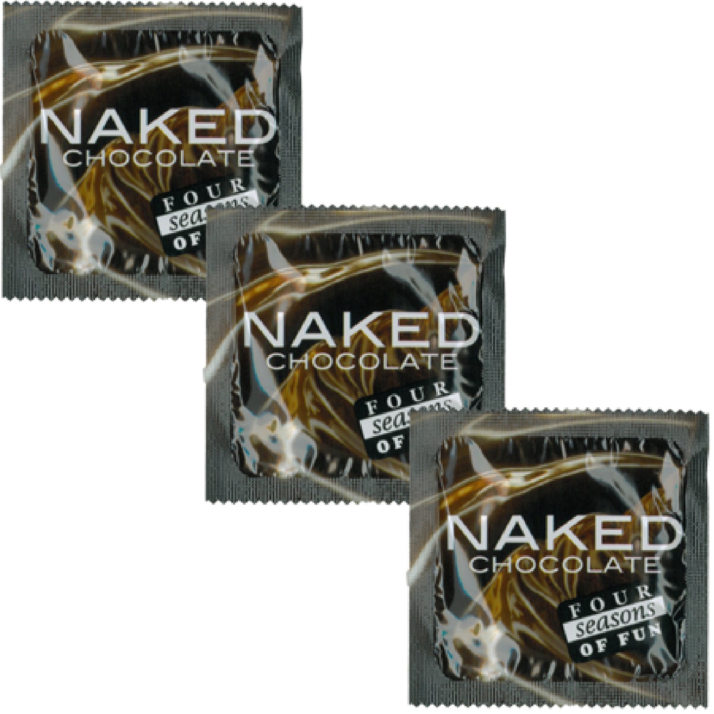 Four Seasons - 144 Pack Naked Chocolate | Condoms