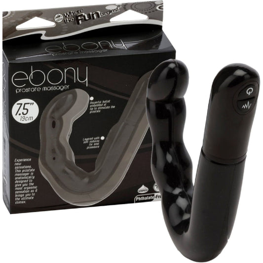 Excellent Power - Ebony Prostate Massager | Vibrating Prostate Massager