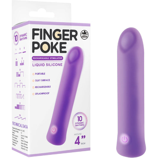 Excellent Power – Finger Poke 4" Rechargeable Stimulator | Clitoral & Stimulator