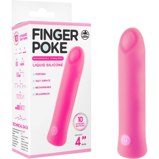 Excellent Power – Finger Poke 4" Rechargeable Stimulator | Clitoral & Stimulator