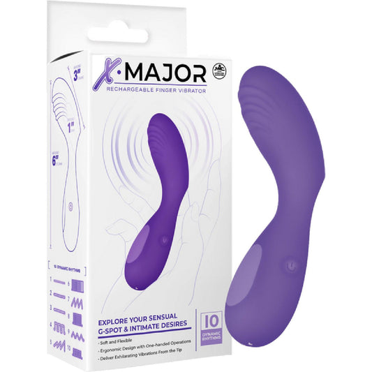 Excellent Power – X.Major Rechargeable Finger Vibrator | Finger Stimulator