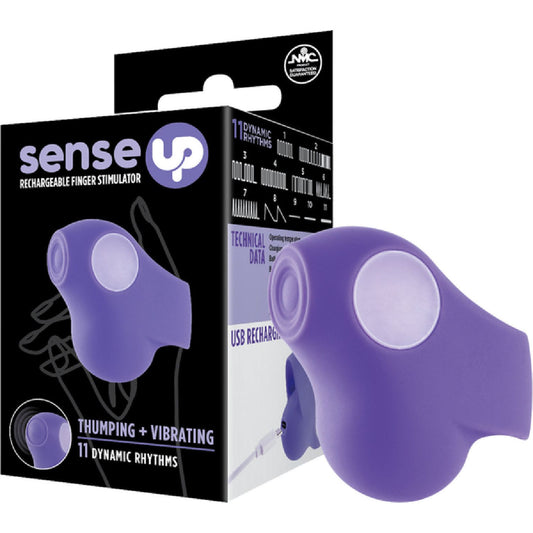Excellent Power – Sense Up Rechargeable Finger Stimulator | Thumping & Vibrating Finger Toy