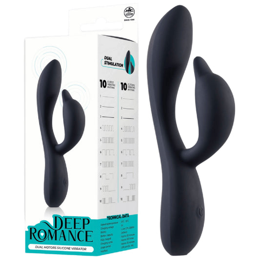 Excellent Power – Deep Romance Dual Motor Silicone Vibrator | Dual-Stimulation Vibrator