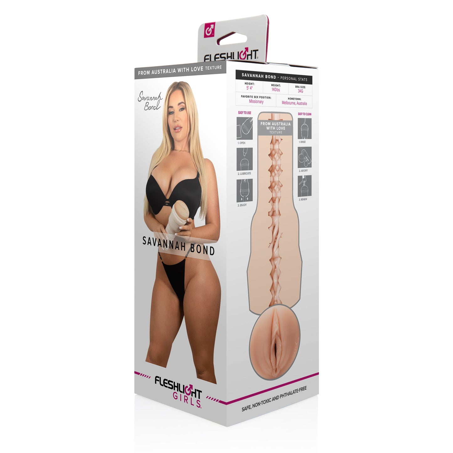 Fleshlight Girls - Savannah Bond | From Australia With Love