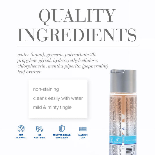 Jo - H20 Anal Cooling | Water Based Lubricant 120mL