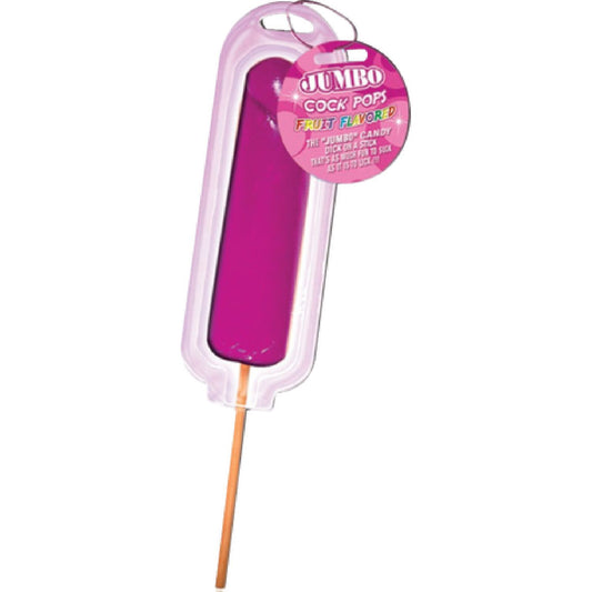 Hott Products Unlimited - Jumbo Candy Cock Pop | Edible Pecker Lollipop