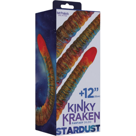 Hott Products Unlimited - Stardust Kinky Kraken 12" Fantasy Dildo | Fantasy Tentacle Dildo