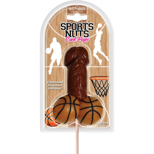 Hott Products Unlimited – Sports Nuts Cock Pop | Novelty Lollipop