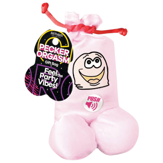 Hott Products Unlimited - Pecker Orgasm Talking Bag | Novelty Party Bag
