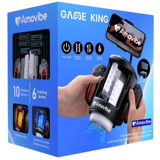 AmoVibe - Game King | Rubbing Male Masturbator
