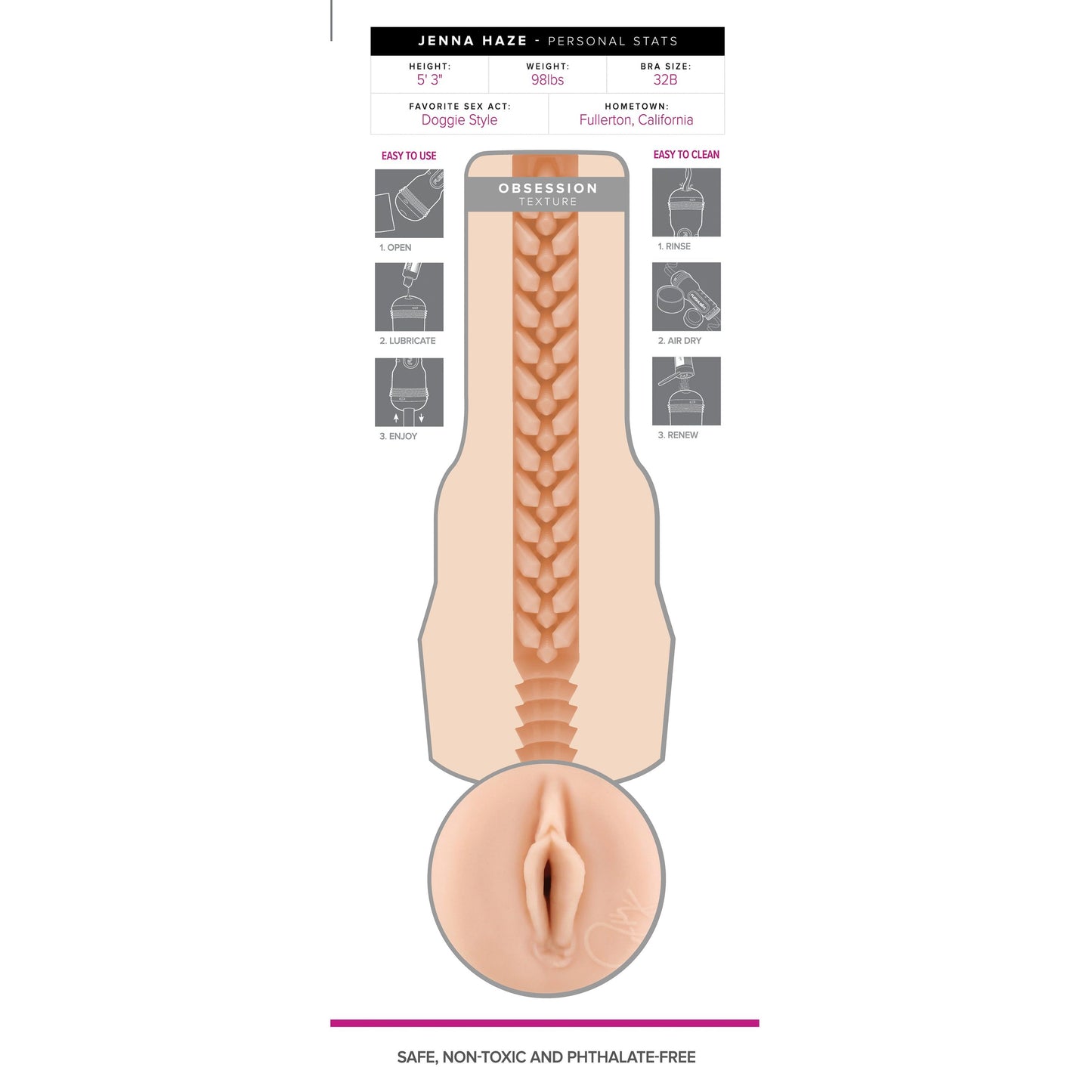 Fleshlight Girls - Jenna Haze | Obsession