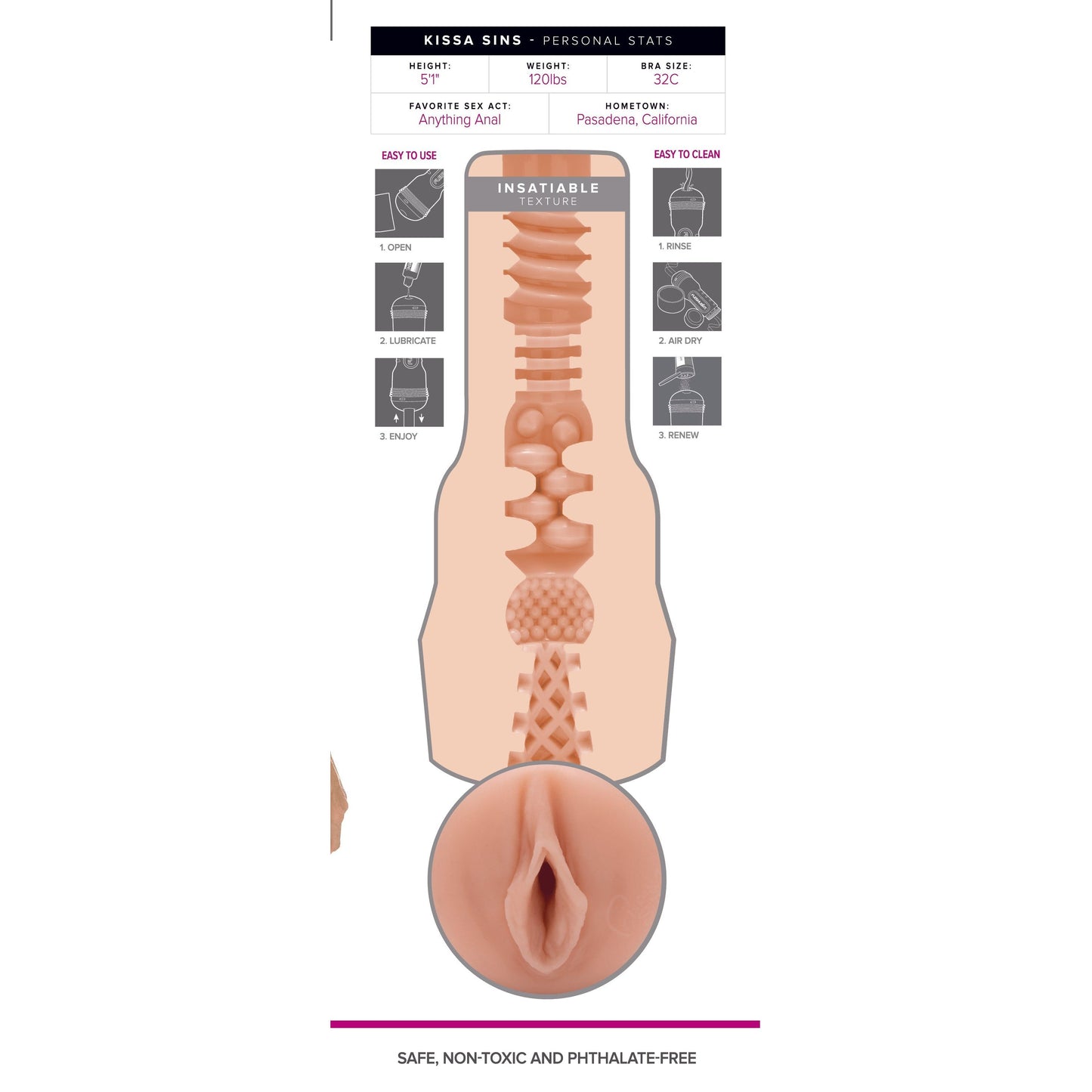 Fleshlight Girls - Kissa Sins | Insatiable