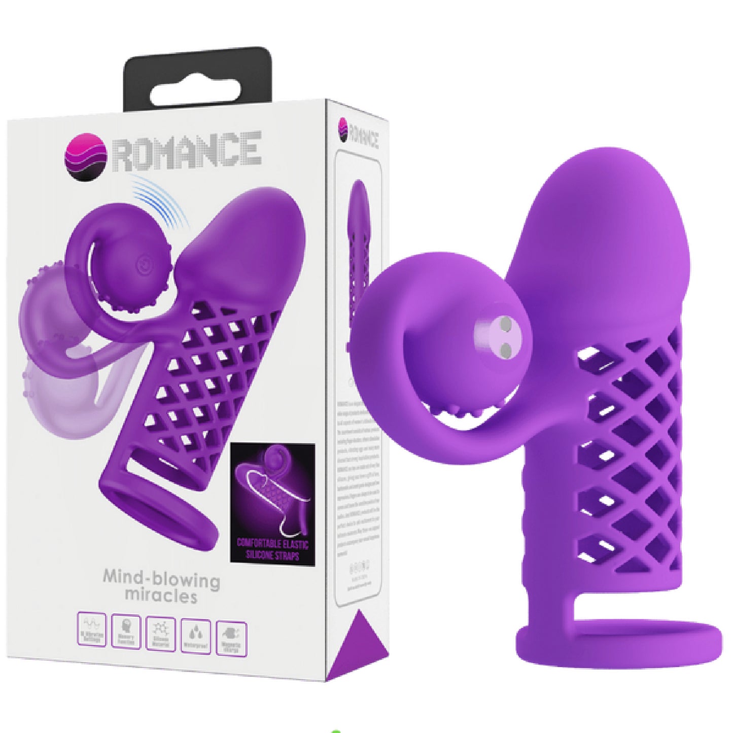 Pretty Love - Romance Harden Mind Blowing Miracles | Vibrating Penis Sleeve