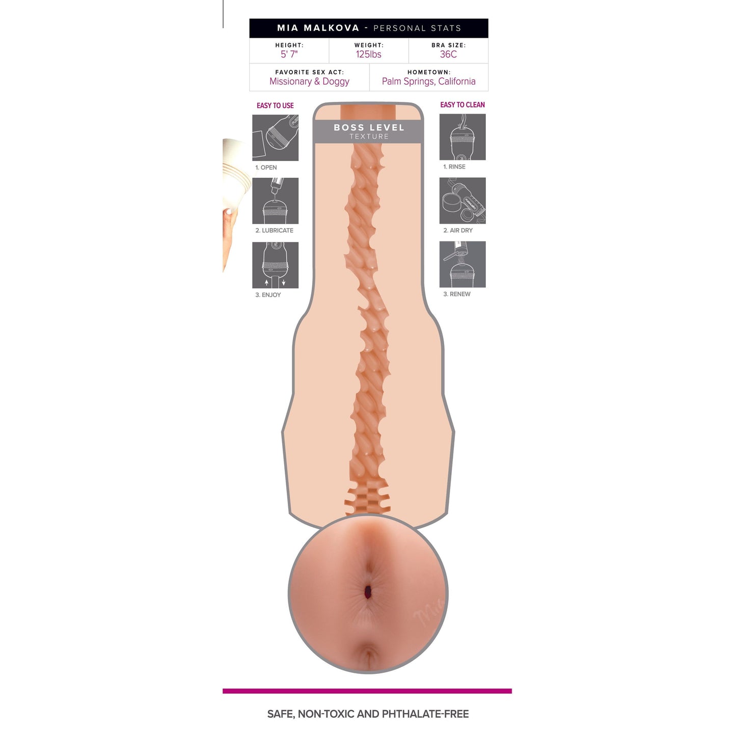 Fleshlight Girls - Mia Malkova | Boss Level