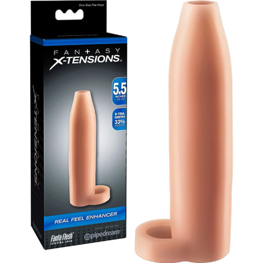 Pipedream Fantasy X-Tensions - Real Feel Enhancer Sleeve | Penis Sleeve