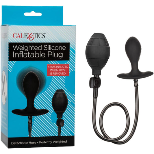CalExotics - Weighted Silicone Inflatable Plug | Anal Plug