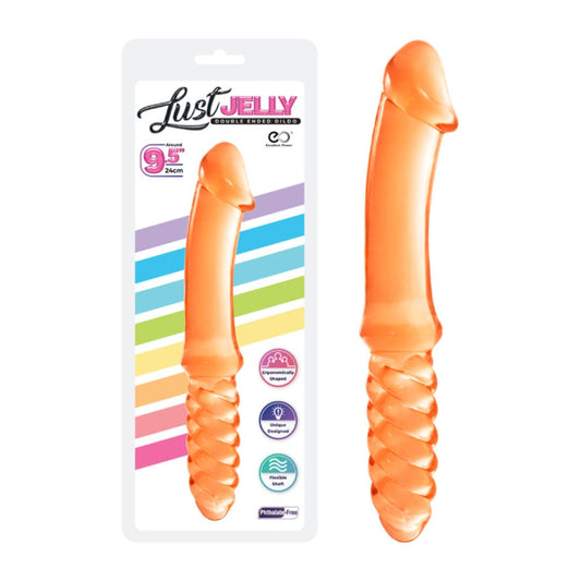 Excellent Power - Lust Jelly 9.5" Double Ended Dildo | Assorted Colours