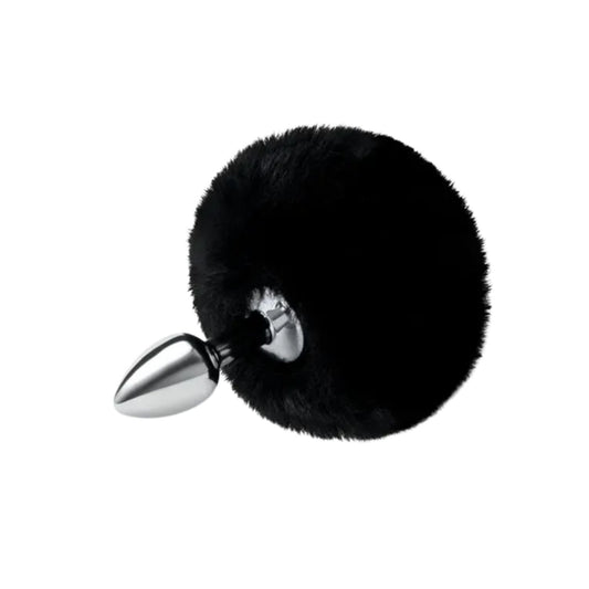 WhipSmart Furry Tales - Bunny Tail | Metal Butt Plug