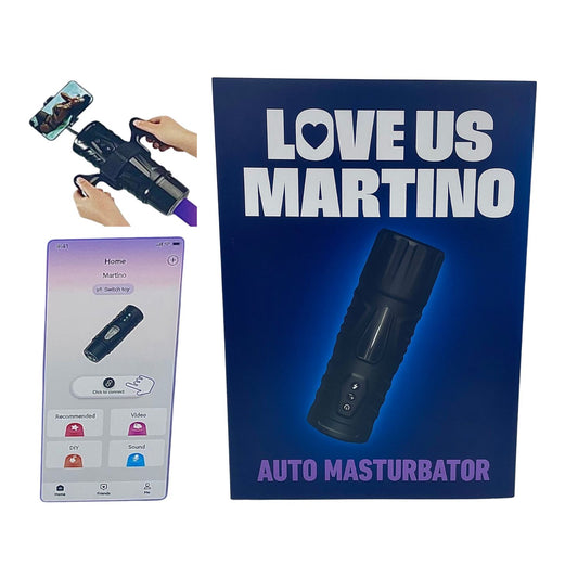 Love Us - Martino Auto Masturbator | With Phone Mount