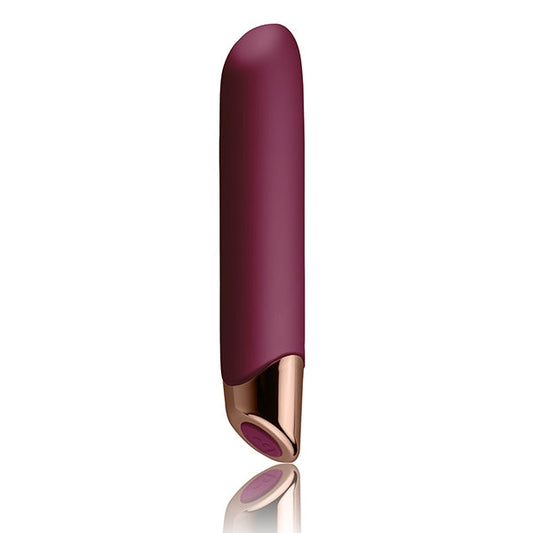 Rocks Off - Chaiamo Burgundy Slim Vibrator | Black
